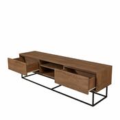 Rodez Walnut and Black II TV-asztal