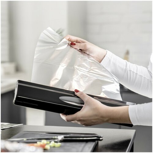 Wenko Cuțit pentru folie alimentară Perfect Cutter, negru