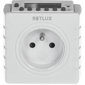 Retlux RST 14DIN Digitální časový spínač, 16 programů