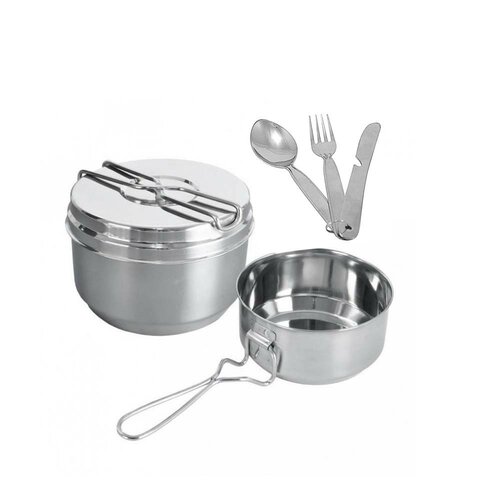 Gamelă  cu tacâm HOME ELEMENTS (6 piese)