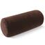 Bellatex Nackenkissen Zylindrisch micro dunkelbraun, 15 x 35 cm