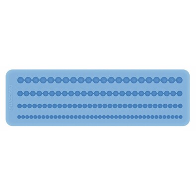 Tescoma DELÍCIA DECO silikónové formičky bordúra modrá