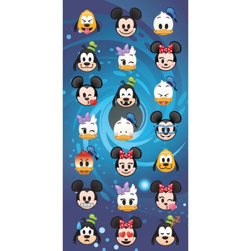 Emoji Disney törölköző, 70 x 140 cm