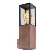 Rabalux 7195 zewnętrzna lampa ścienna z drewnianymi elementami  Wales