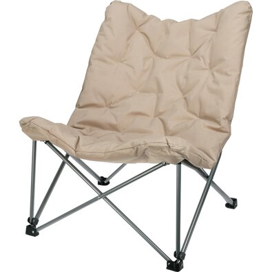 Scaun de camping Redcliffs Butterfly , 83 x 74 x91 cm, bej
