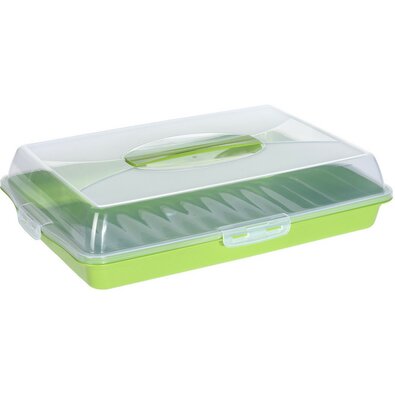 Caserolă transport alimente EH Move cu capac, verde