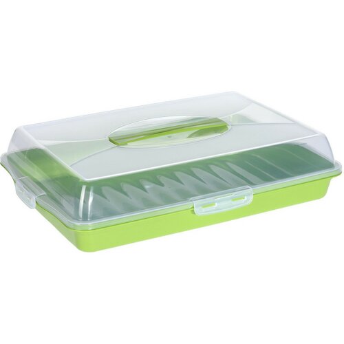 Caserolă transport alimente EH Move cu capac, verde