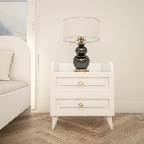 Stolik nocny Tango White
