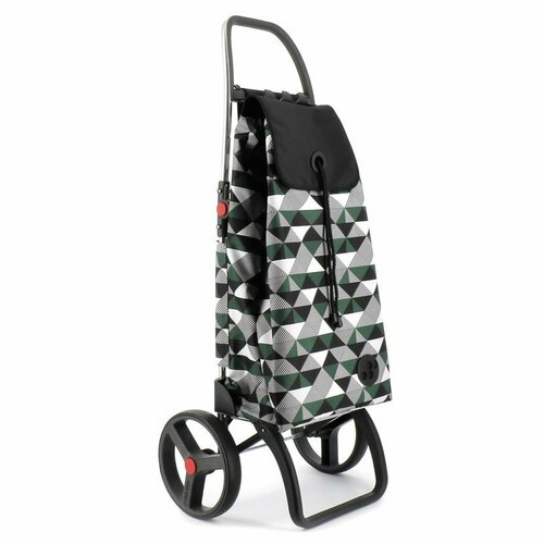 Rolser I-Max Sahara 2 Logic RSG bevásárlótáskakerekeken, khaki-zöld színben