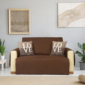 4Home Prekriv za fotelj Doubleface rjava/bež, 60 x220 cm
