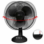 Clatronic VL 3602 BK stolný ventilátor 30 cm, čierna