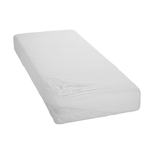 BedTex prześcieradło jersey biały, 90 x 200 cm