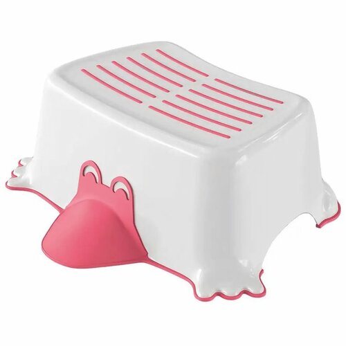 AQUALINE 366413 Duck дитяча нековзна сходинка для ванної кімнати, рожева