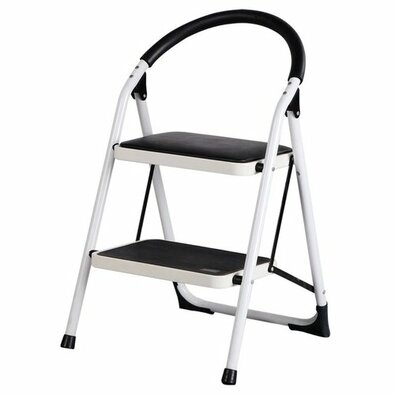 4Home Skládací ocelové schůdky Steps, 2 stupně