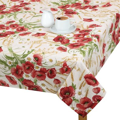Bellatex Скатертина Ivo Дикий мак, 120 x 140 см