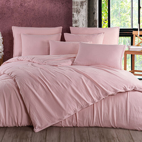 4Home Rosa muslin posteljnina, 160 x 200 cm, 70 x 80 cm