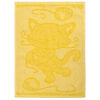 Dětský ručník Cat yellow, 30 x 50 cm