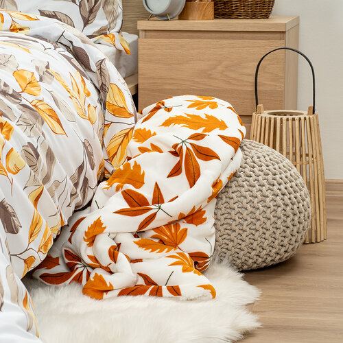4Home Bavlnené obliečky renforcé Autumn Leaves, 140 x 200 cm, 70 x 90 cm