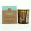 Organikus füstölő gyertya Frankincense &amp; Myrrh200 g üvegben, aranyfóliával