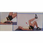 Bandă elastică de fitness Body-Band 2,5 m, verde