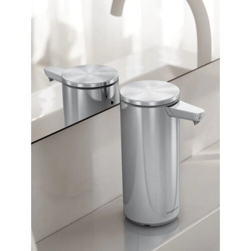 Simplehuman Безконтактний дозатор мила 266 мл, зарядний, матова нержавіюча сталь