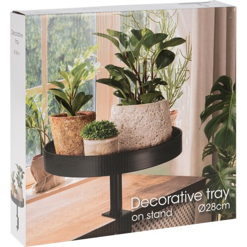 Dekorativer Abstelltisch Mateo, 28 x 26 cmschwarz,