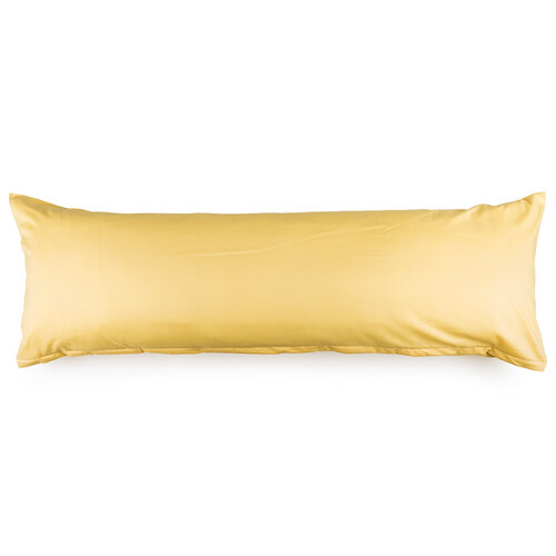 4Home Poszewka na poduszkę relaksacyjna Mąż zastępczy, żółta, 55 x 180 cm