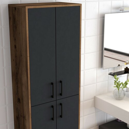 Skriňa Berlin Walnut and Anthracite