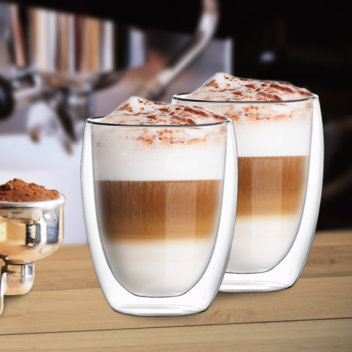 Obrázok 4Home Termo pohár na latté Hot&Cool 350 ml, 2 ks