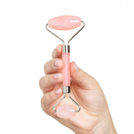Role de masaj Plum Beauty Cuarț roz, roz