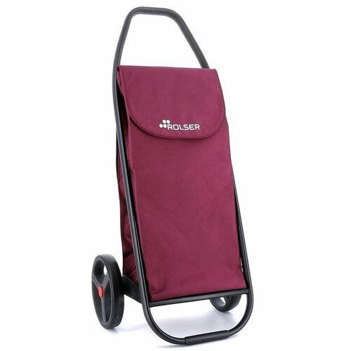 Rolser Torba na kółkach Com MF 8 Black Tube,bordowa