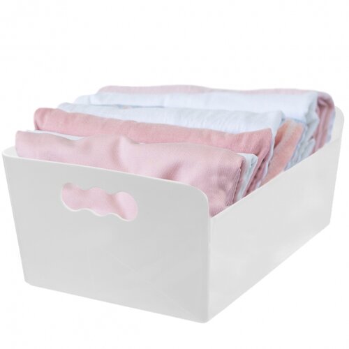 Orion Plastični organizator TIBOX, 32,5 x 25 x 14cm, bela