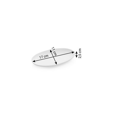Tescoma FANCY HOME Stones tálalótányér, 17 cm, szürke, szürke termék 2. képe