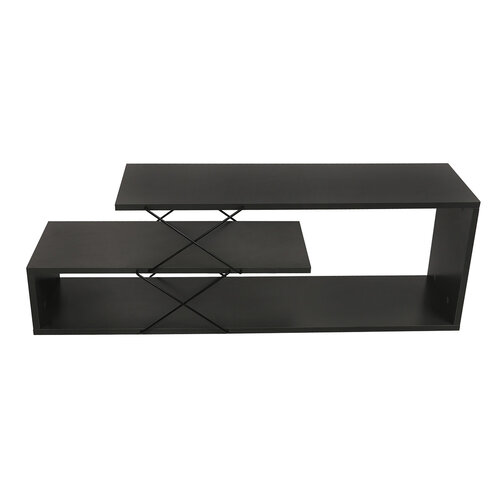 TV stolík Zigzag Anthracite