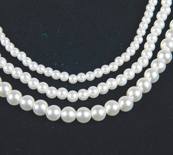 Perlový náhrdelník, 0,5 cm