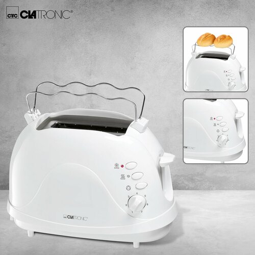 Clatronic TA 3565 kenyérpirító, fehér