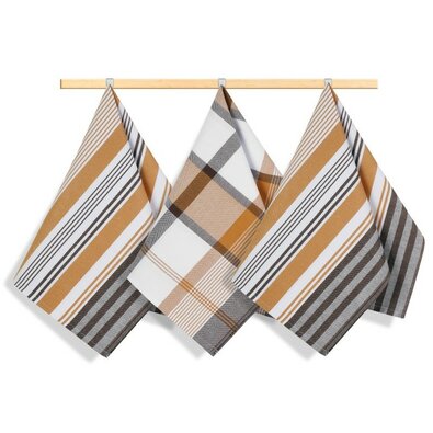 Bellatex Geschirrtuch Streifen, 50 x 70 cm, 3er-Set