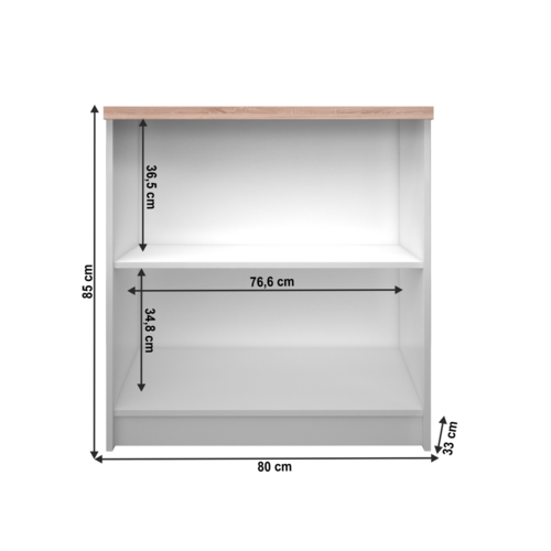 Regal TOPTY Typ 16, weiß