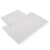 4Home Badteppich-Set Welle, 50 x 60 cm, 60 x 100