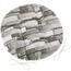 Sedák EMA okrúhly prešívaný Obklady sivá, 40 cm