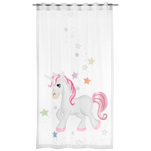 Albani Kindergardine Einhorn, 140 x 245 cm