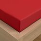 Kvalitex Satin foaie cu elastic roșu, 100 x 200 cm