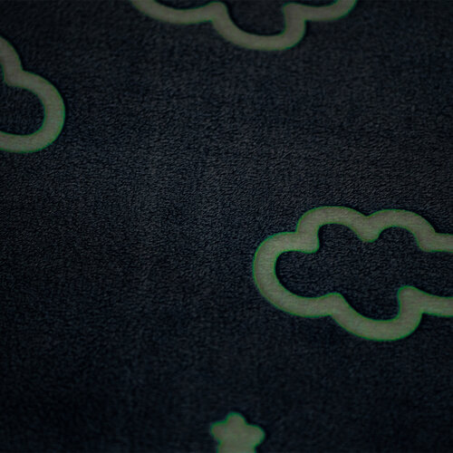4Home Pościel świecąca mikroflanela Cloud, 140 x 200 cm, 70 x 90 cm