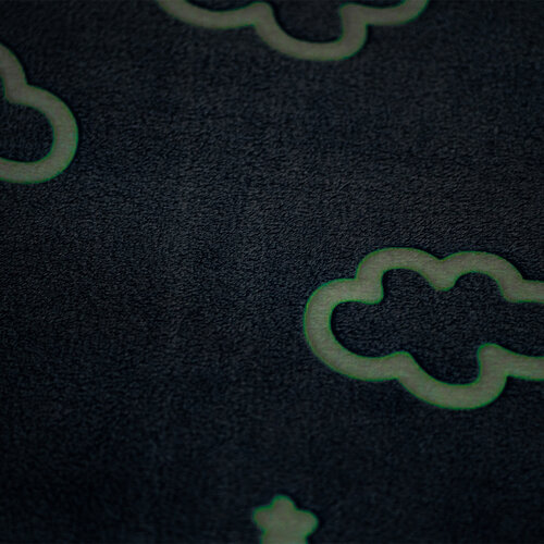 4Home Svíticí povlečení mikroflanel Cloud, 140 x 200 cm, 70 x 90 cm