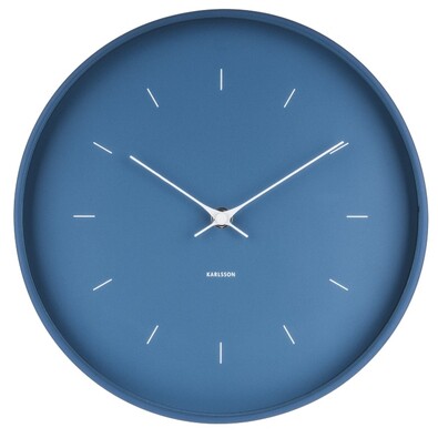 Karlsson 5708BL Designové nástenné hodiny, 27 cm