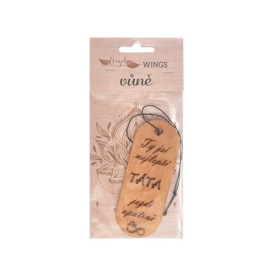 InDecor Parfum de lemn Tu ești cel mai bun tată, 8x 17 cm