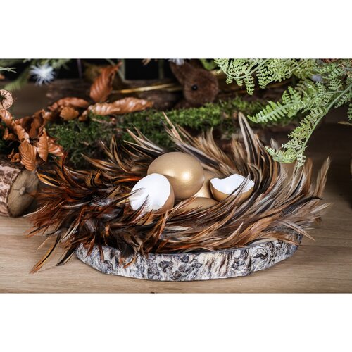 Dekorativni pladenj Les, 34 x 4 cm, beton