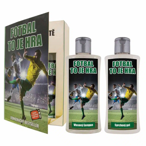 Bohemia Gifts Kosmetická sada kniha - Pro fotbalistu