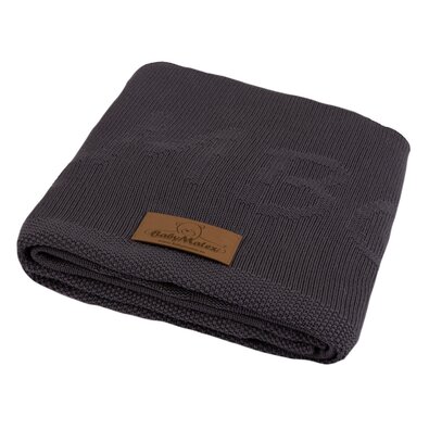 Pătură de copii Thai, antracit, 80 x 100 cm