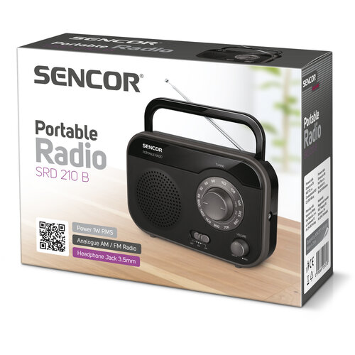 Sencor 210 B rádióvevő